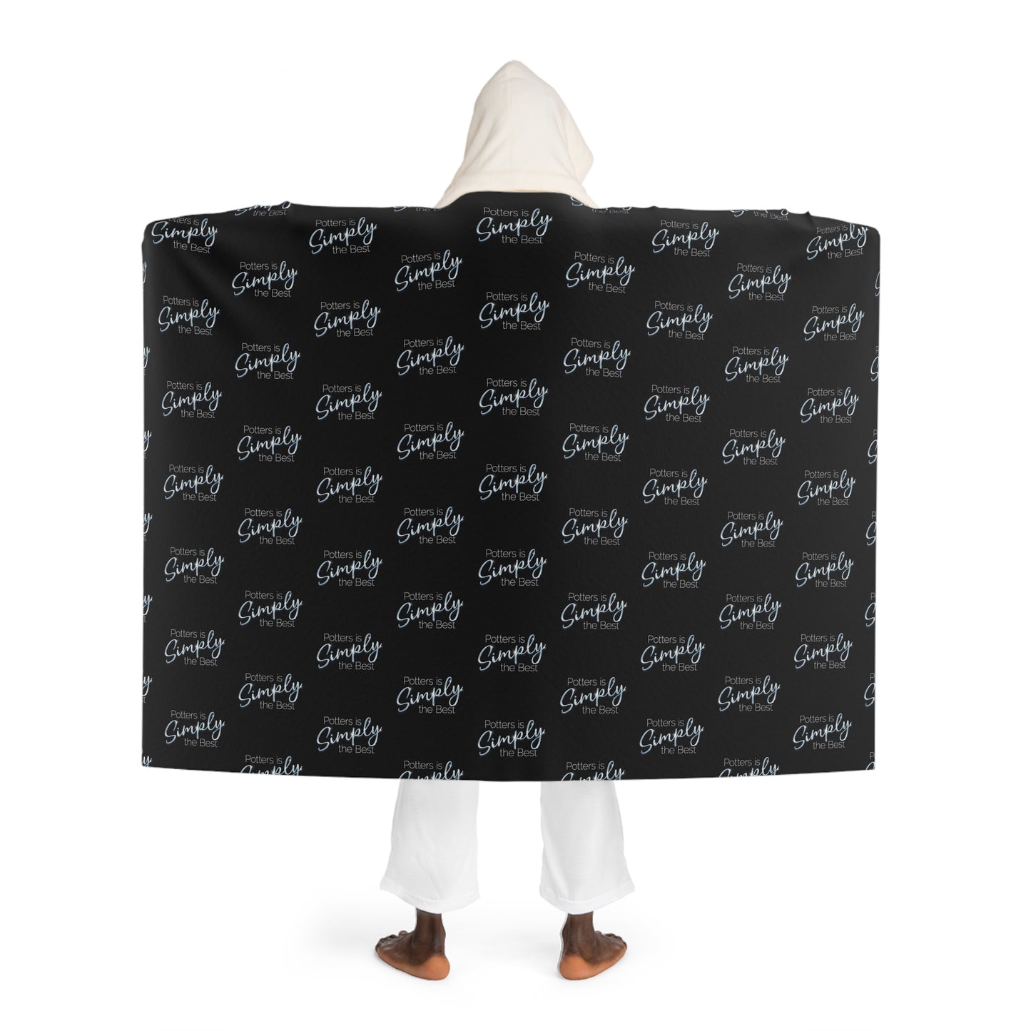 Simply The Best Hooded Sherpa Fleece Blanket