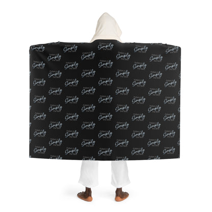 Simply The Best Hooded Sherpa Fleece Blanket