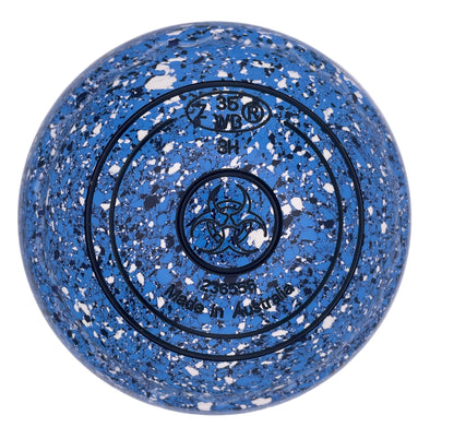 Aero Groove 3H Speckled Sharks Z-Scoop Geometric Emblem Back