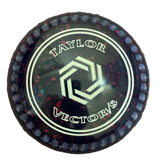 Taylor Vector Vs 1H Dark Blue Magenta Geometric Emblem Xtreme Grip Back 