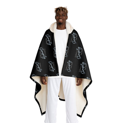 Simply The Best Hooded Sherpa Fleece Blanket