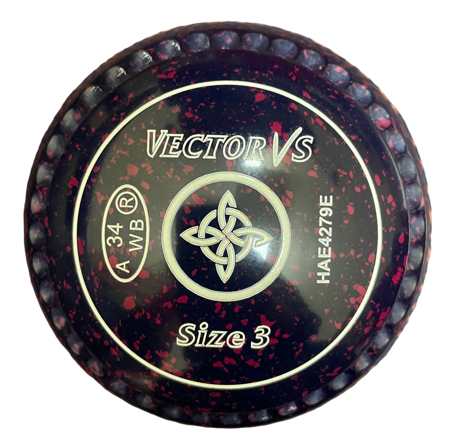 Taylor Vector Vs 3H Dark Blue Magenta Geometric Emblem Xtreme Grip Front 