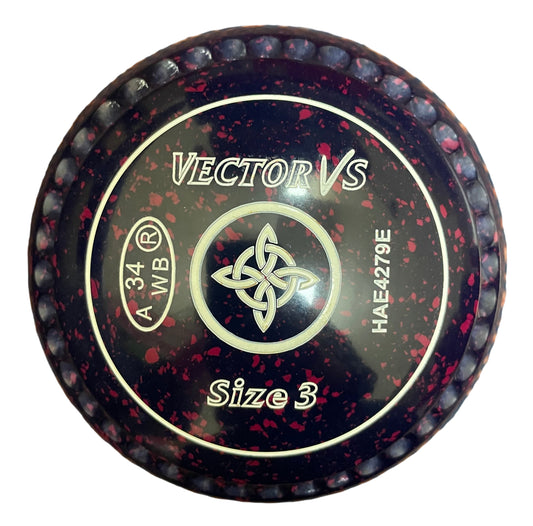 Taylor Vector Vs 3H Dark Blue Magenta Geometric Emblem Xtreme Grip Front 