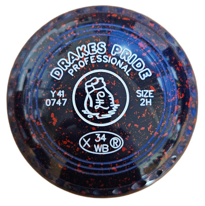 Drakes Pride Professional 2H Blue Red Money Bag Emblem FRONT