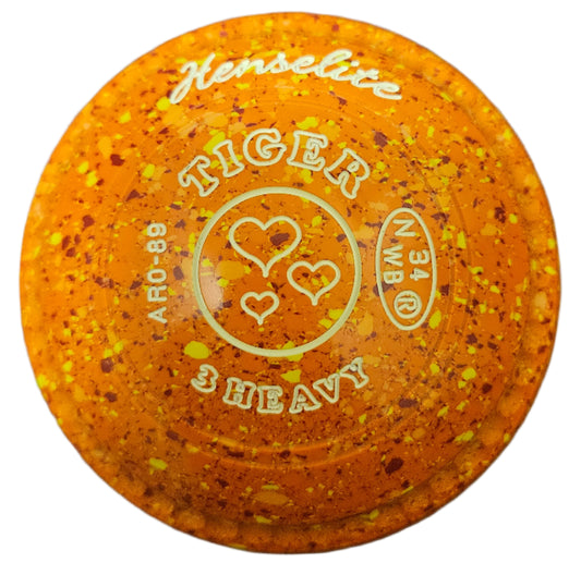 Henselite Tiger 3H Sunburst Hearts Emblem