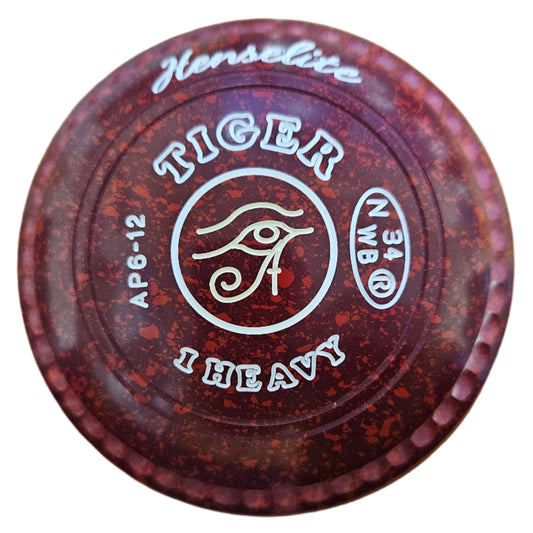 Henselite Tiger 1H Ruby Rich Hieroglyph Emblem
