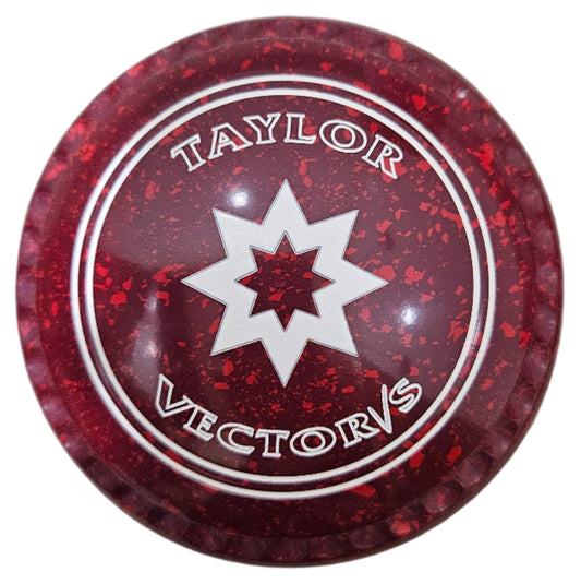 Taylor Vector Vs 2H Maroon Red Star Emblem Xtreme Grip REAR