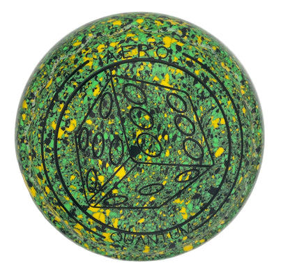 Aero Quantum 2H Speckled Jungle Z-Scoop Dice Emblem Front 