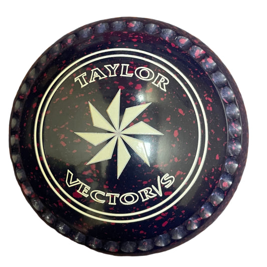 Taylor Vector Vs 3H Dark Blue Magenta Geometric Emblem Xtreme Grip Back