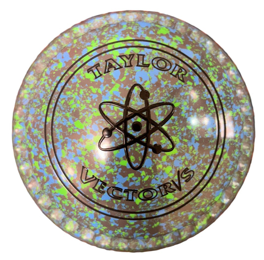 Taylor Vector Vs 3H Iced Lime Geometric Atom Emblem Xtreme Grip