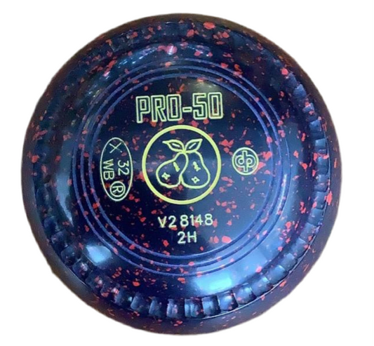 Drakes Pride Pro 50 2H Blue Red – Pear Emblem (WB32, R.S Grip)