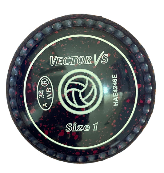Taylor Vector Vs 1H Dark Blue Magenta Geometric Emblem Xtreme Grip Front 