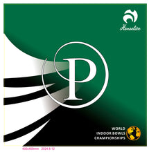 Load image into Gallery viewer, Potters Exclusive World Championships 2025 Bowls Cloth - Green
