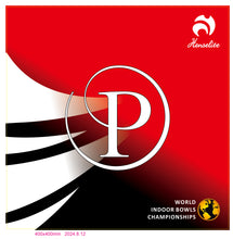 Load image into Gallery viewer, Potters Exclusive World Championships 2025 Bowls Cloth - Red
