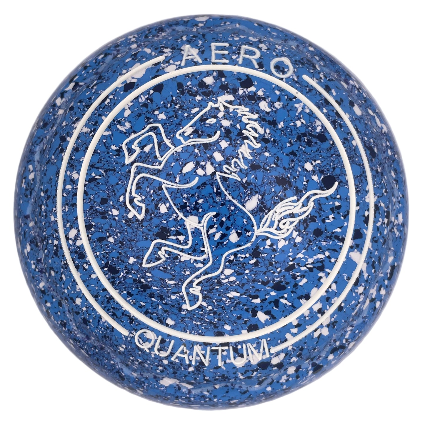 Aero Quantum 4H Speckled Sharks Z-Scoop Horse Emblem Front 