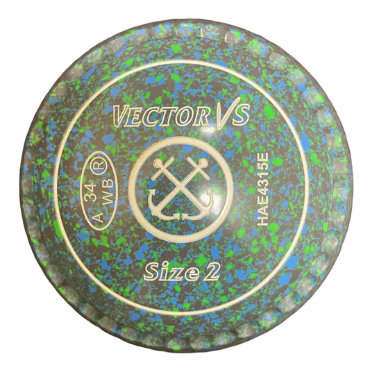 Taylor Vector Vs 2H Iced Lime Anchor Emblem Xtreme Grip Front