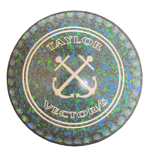 Taylor Vector Vs 2H Iced Lime Anchor Emblem Xtreme Grip Back