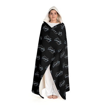 Simply The Best Hooded Sherpa Fleece Blanket