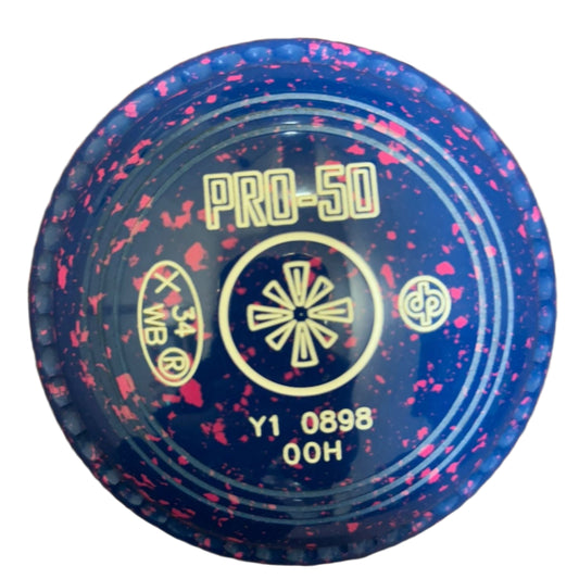 Drakes Pride Pro 50 00H Blue Pink Geometric Emblem (R.S)