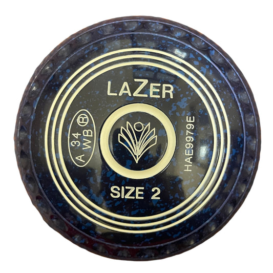 Taylor Lazer 2H Dark Blue Blue Geometric Emblem