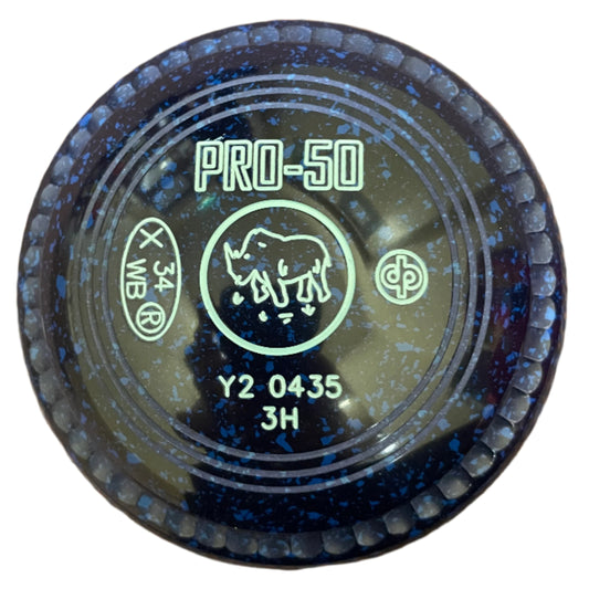 Drakes Pride Pro 50 3H Blue Blue Rhino Emblem
