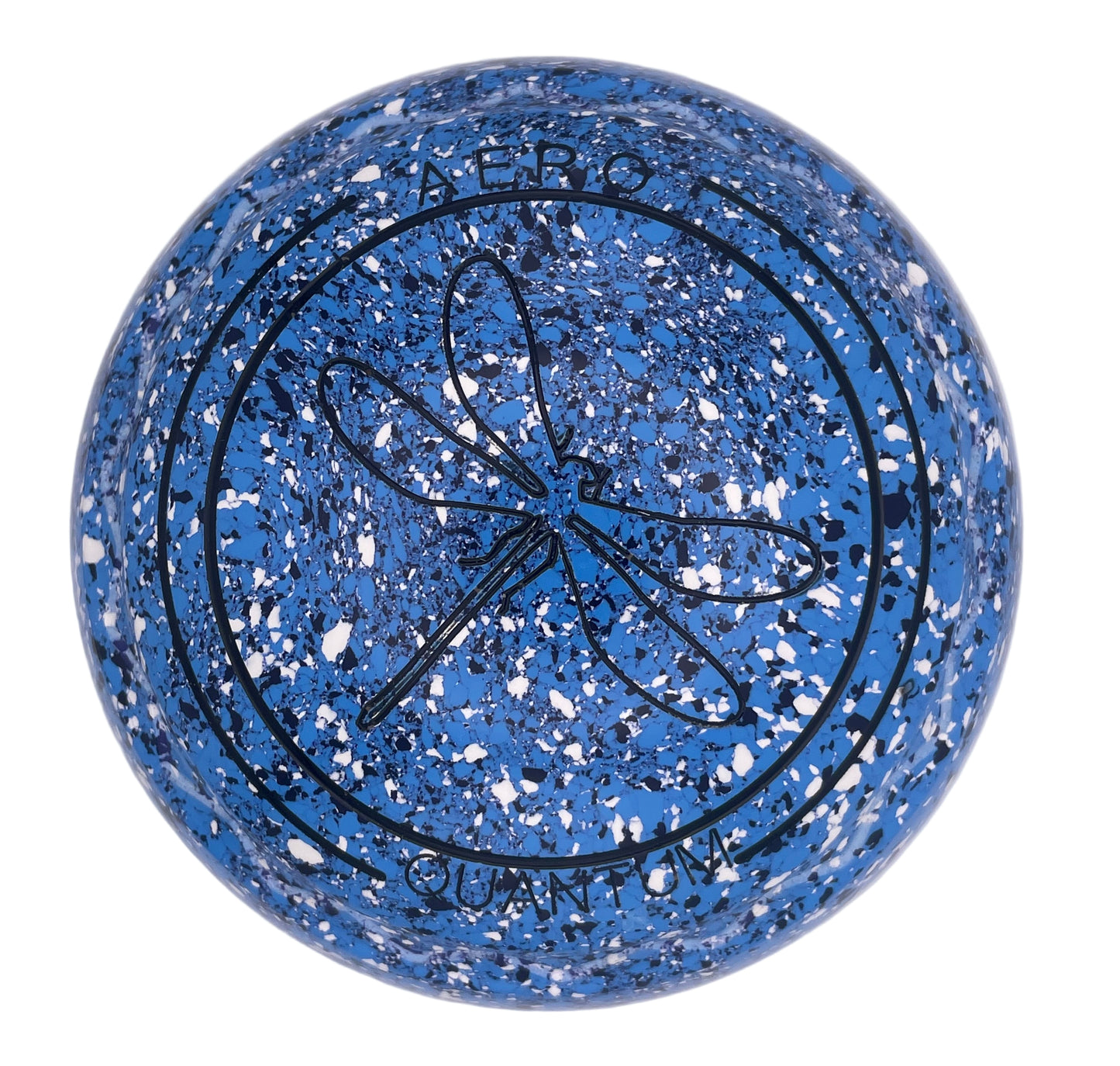 Aero Quantum 2H Speckled Sharks Z-Scoop Dragonfly Emblem Front