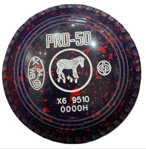 Drakes Pride Pro 50 0000H Blue Red Zebra Emblem