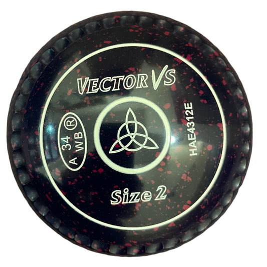 Taylor Vector Vs 2H Dark Blue Magenta Geometric Emblem Xtreme Grip Front