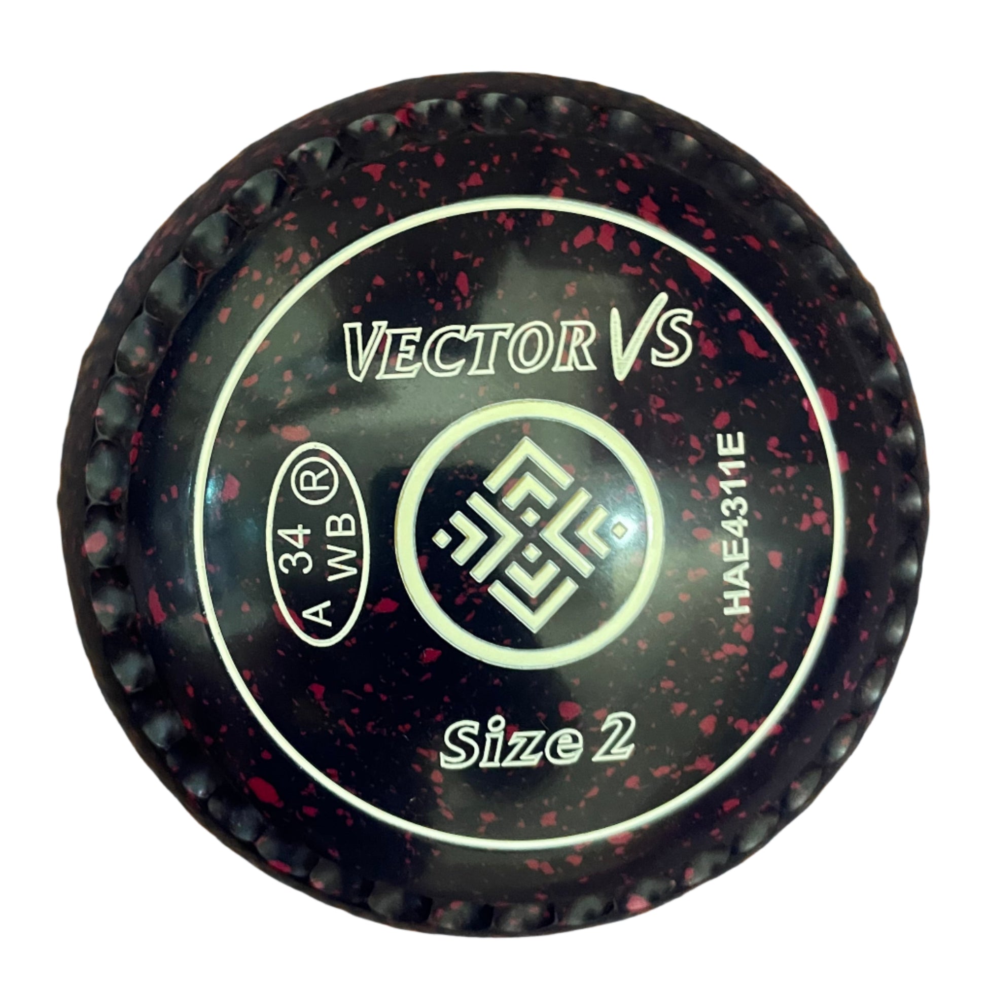Taylor Vector Vs 2H Dark Blue Magenta Geometric Emblem Xtreme Grip Front