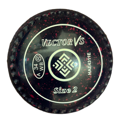 Taylor Vector Vs 2H Dark Blue Magenta Geometric Emblem Xtreme Grip Front