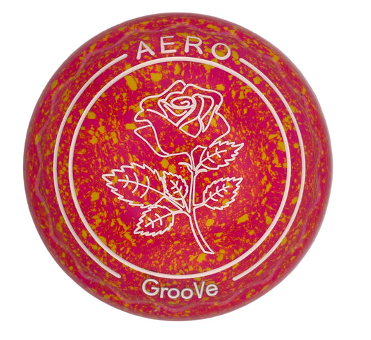 Aero Groove 1H Speckled Tequila Z-Scoop Rose Emblem Front 