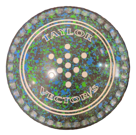 Taylor Vector Vs 1H Iced Lime Geometric Spots Emblem Xtreme Grip