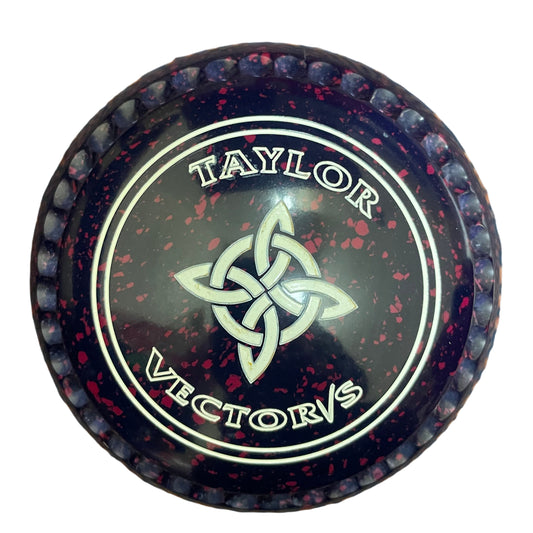 Taylor Vector Vs 3H Dark Blue Magenta Geometric Emblem Xtreme Grip Back 