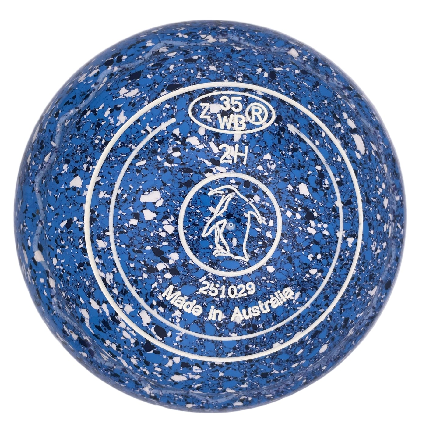 Aero Groove 2H Speckled Sharks Z-Scoop Penguin Emblem Back 