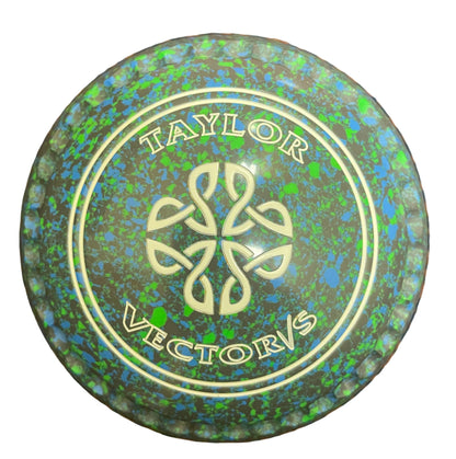 Taylor Vector Vs 2H Iced Lime Geometric Emblem Xtreme Grip Back 