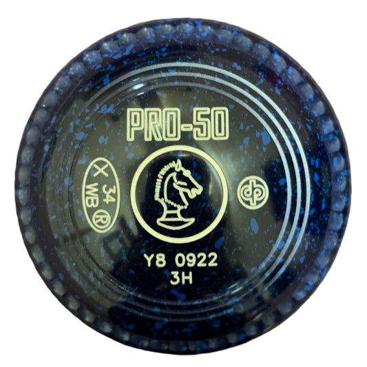 Drakes Pride Pro 50 3h Blue Blue Chess Piece Emblem (R.S)