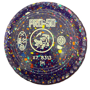 Drakes Pride Pro 50 1H Purple Harlequin Alligator Emblem (R.S)