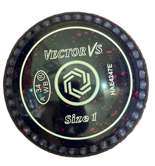 Taylor Vector Vs 1H Dark Blue Magenta Geometric Emblem Xtreme Grip  Front 