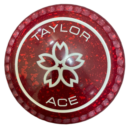 Taylor Ace 1H Maroon Red Geometric Emblem Xtreme Grip