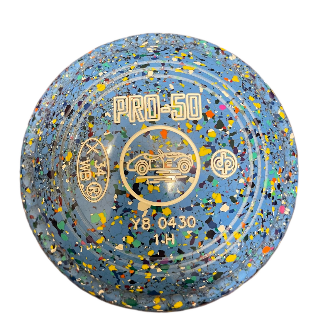 Drakes Pride Pro 50 1H Sky Blue Harlequin Car Emblem
