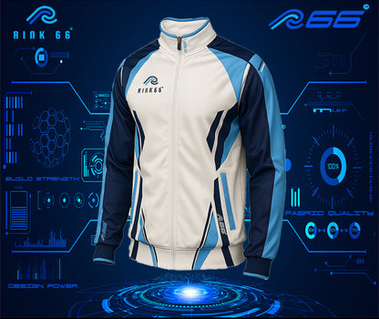 Potters Exclusive Rink 66 Jacket Blue/White