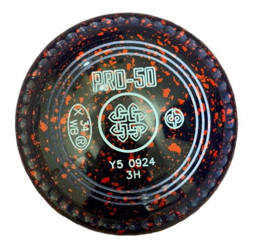 Drakes Pride Pro 50 3H Blue Red Geometric Emblem