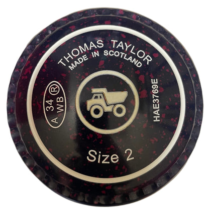 Taylor Ace 2H Dark Blue Magenta Truck Emblem Xtreme Grip