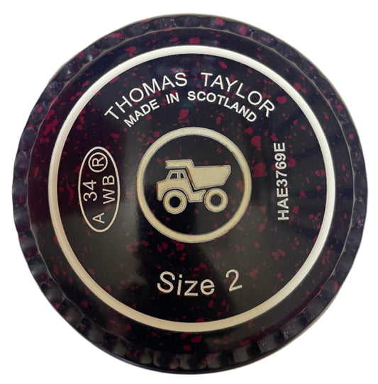 Taylor Ace 2H Dark Blue Magenta Truck Emblem Xtreme Grip