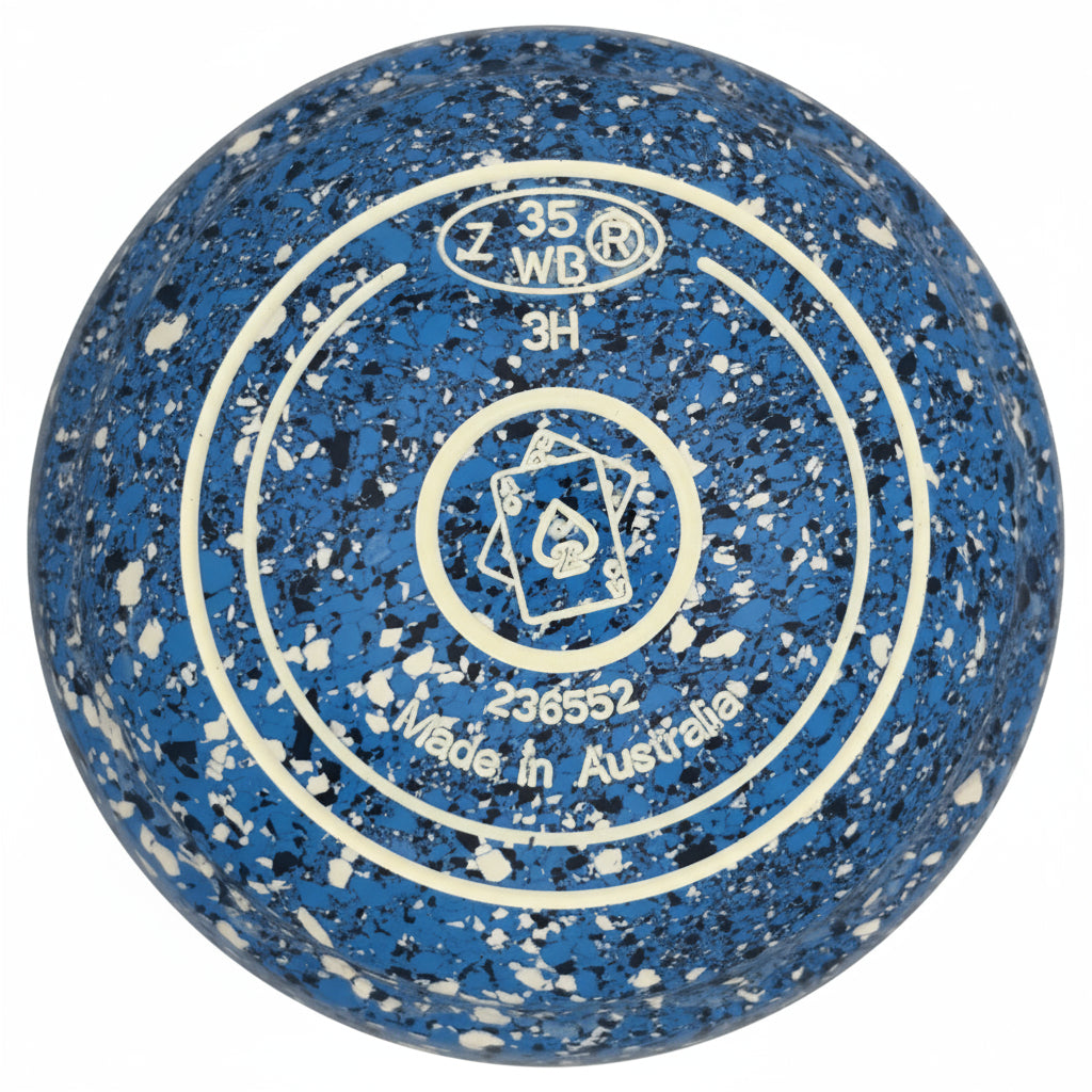 Aero Groove 3H Speckled Shark Z-Scoop Cards Emblem Back 