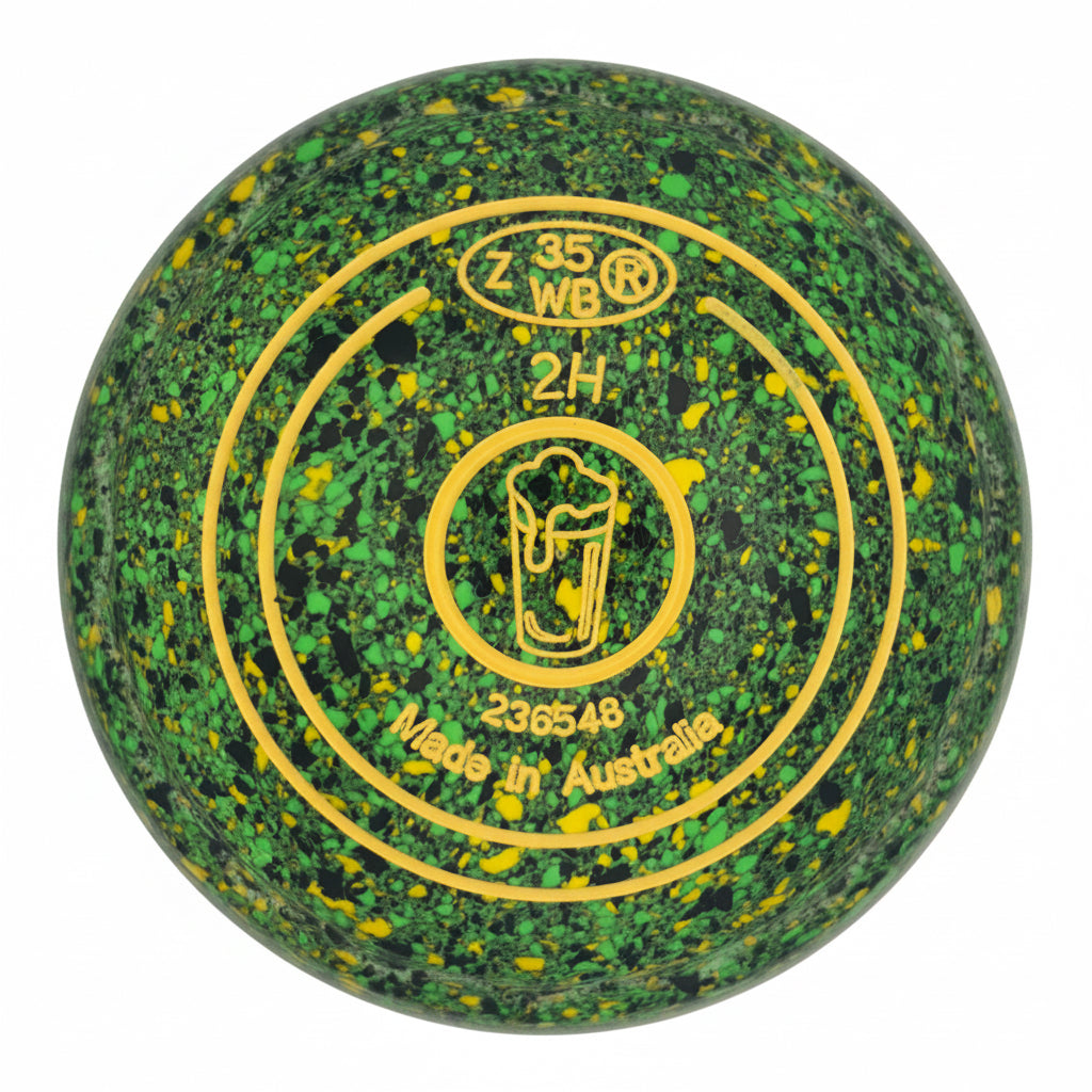 Aero Quantum 2H Speckled Jungle Z-Scoop Drink Emblem Back