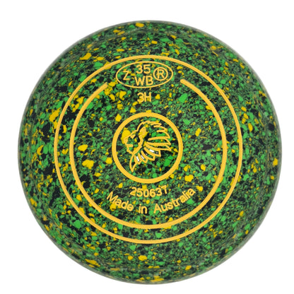 Aero Groove 3H Speckled Jungle Z-Scoop Lionhead Emblem Back