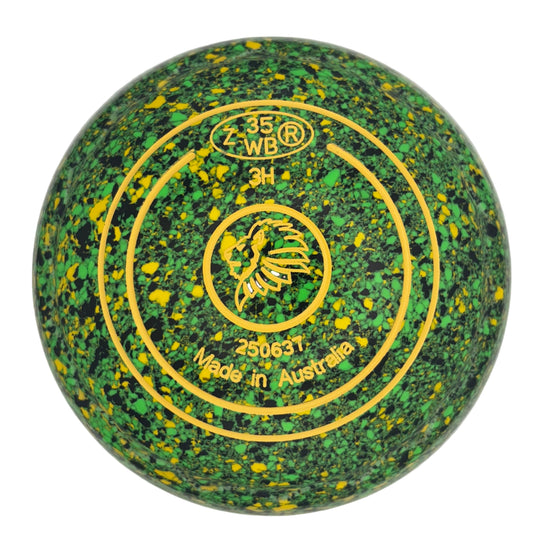 Aero Groove 3H Speckled Jungle Z-Scoop Lionhead Emblem Back