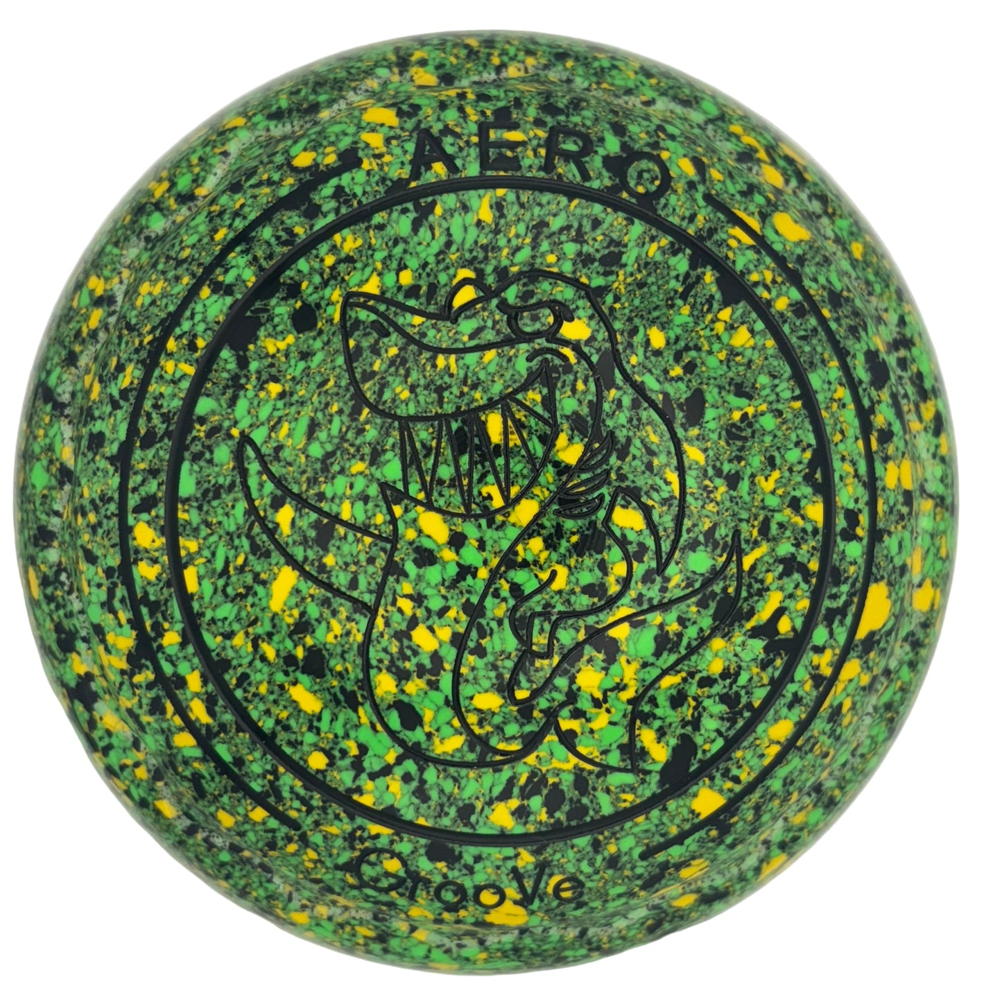 Aero Groove 3H Speckled Jungle Z-Scoop Shark Emblem Front