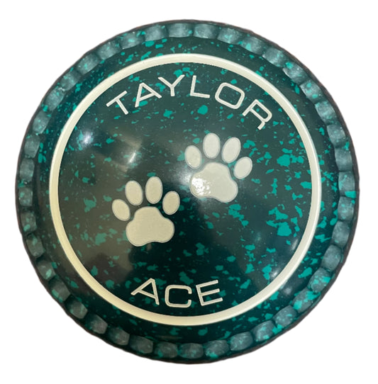 Taylor Ace 1H Green Green Paw Print Emblem Xtreme grip
